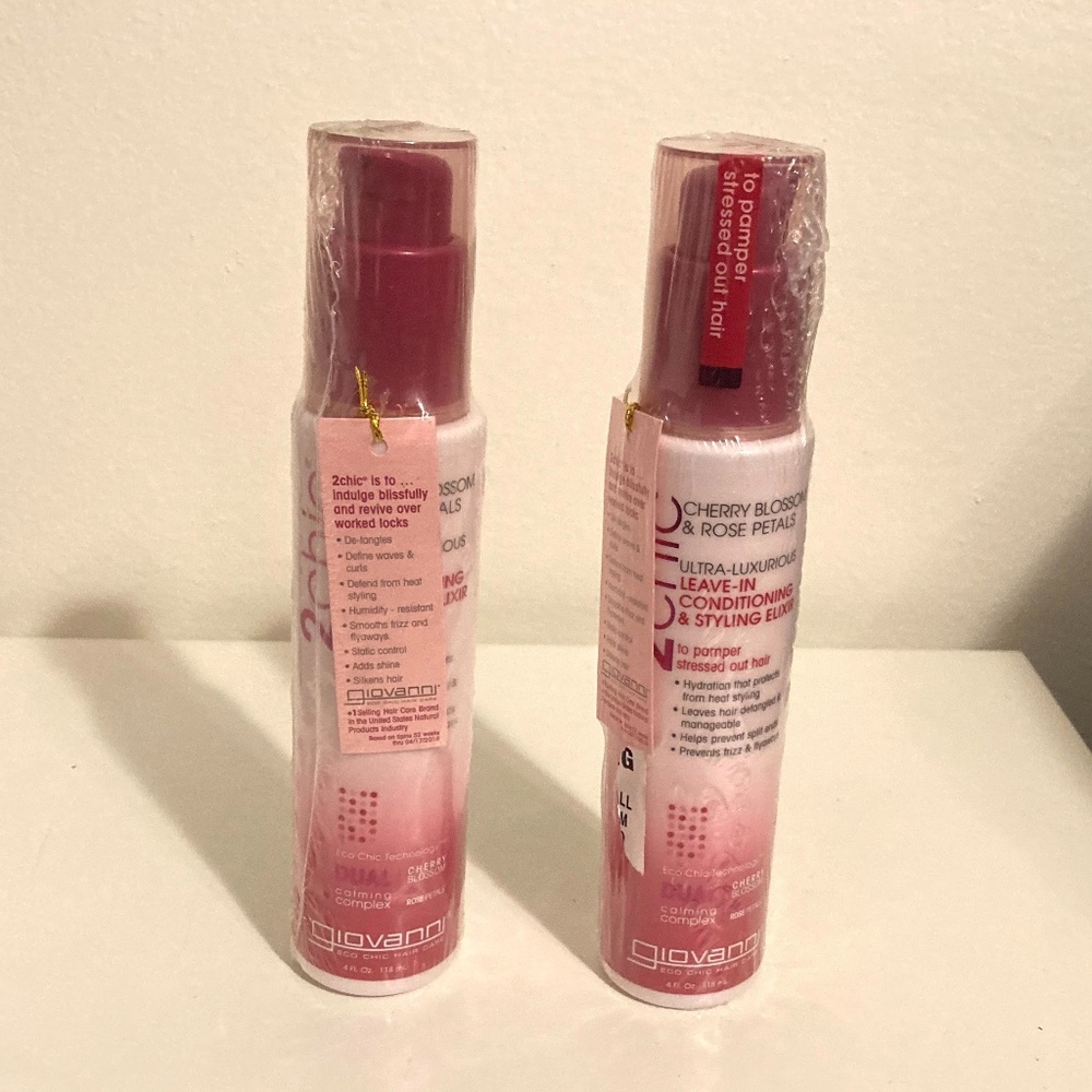 BUNDLE of 2 Giovanni 2chic Leave-In Conditioning